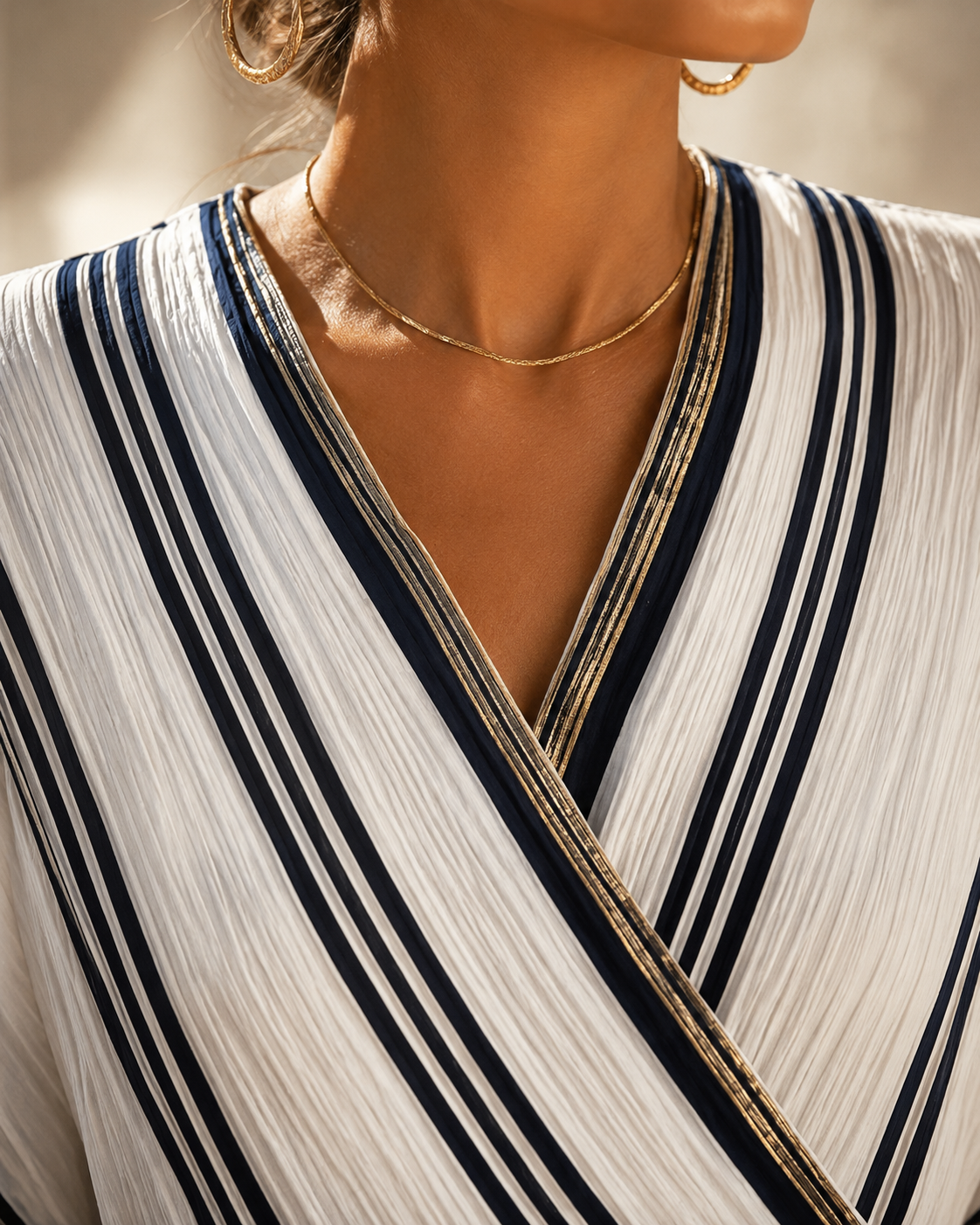 Robe Égée — Fluide, flatteuse, parfaite pour l'été