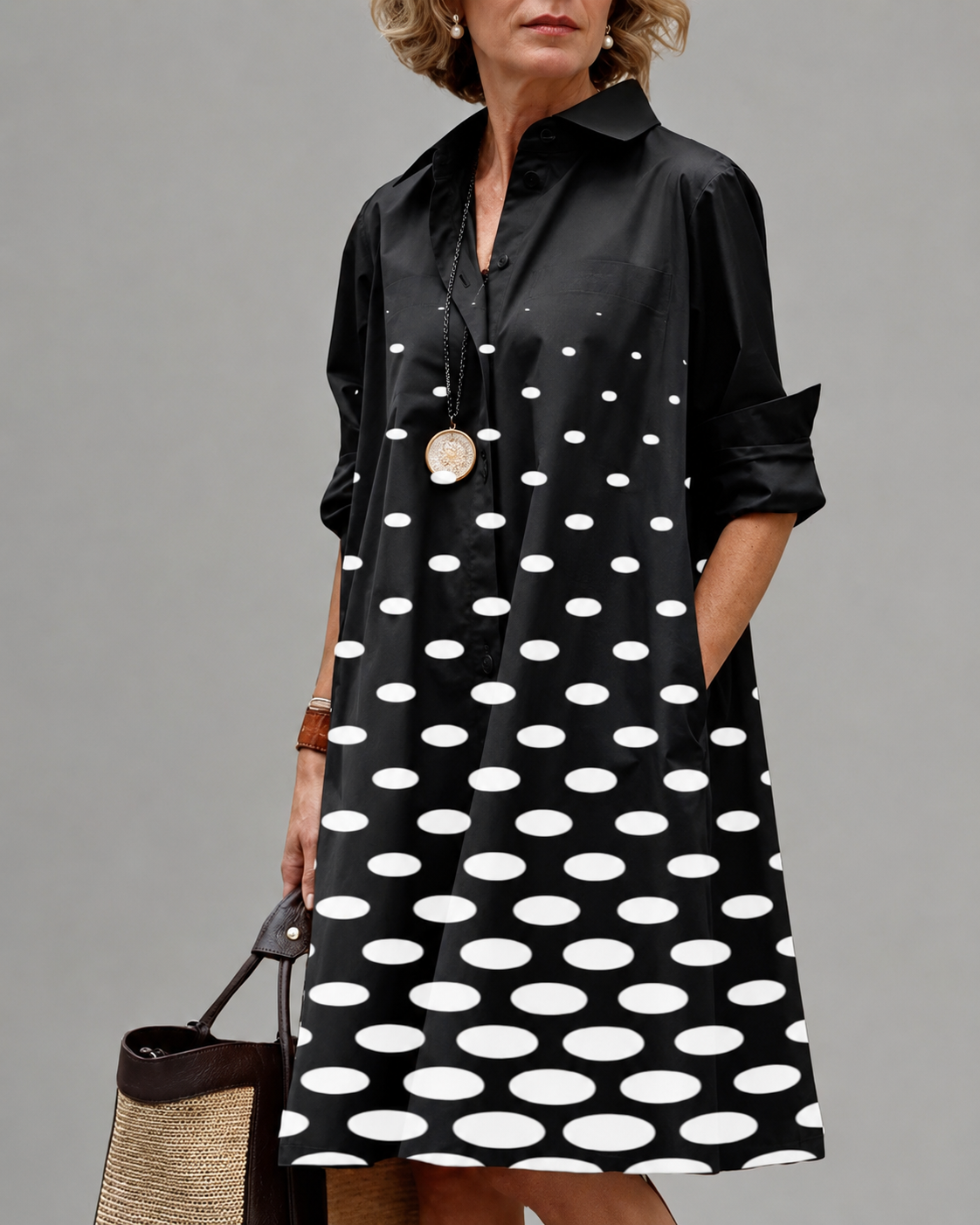 Faith | Robe midi soignée et élégante
