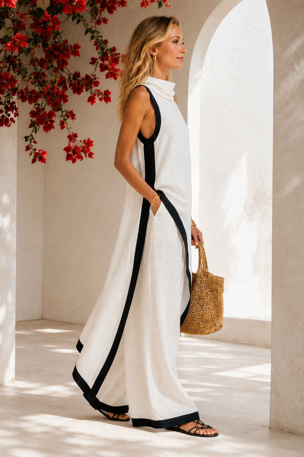 LEONORA | ENSEMBLE ÉLÉGANT EN LIN