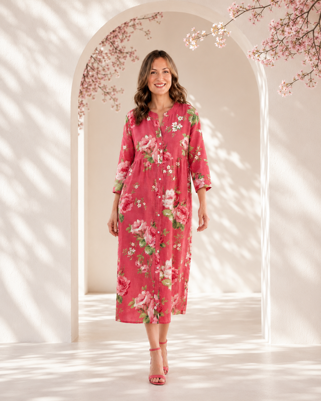 Robe Rose Coral