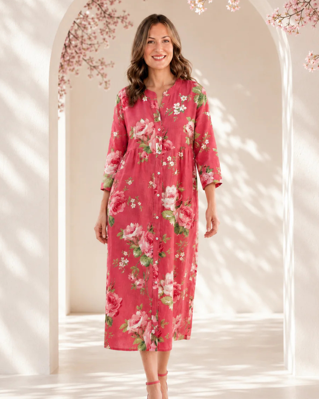 Robe Rose Coral
