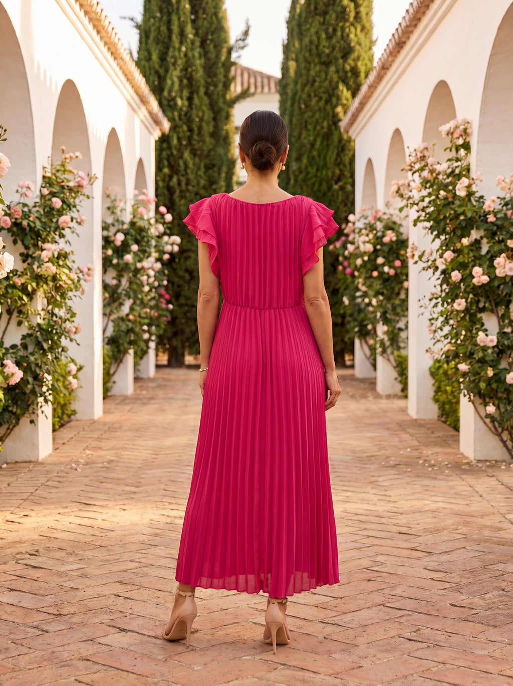 Gloria | Robe au tombé élégant