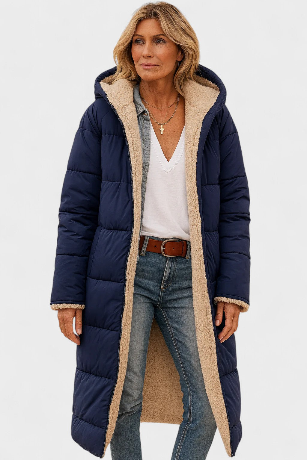 CHAQUETA PREMIUM REVERSIBLE MILLIE™ VELLOR