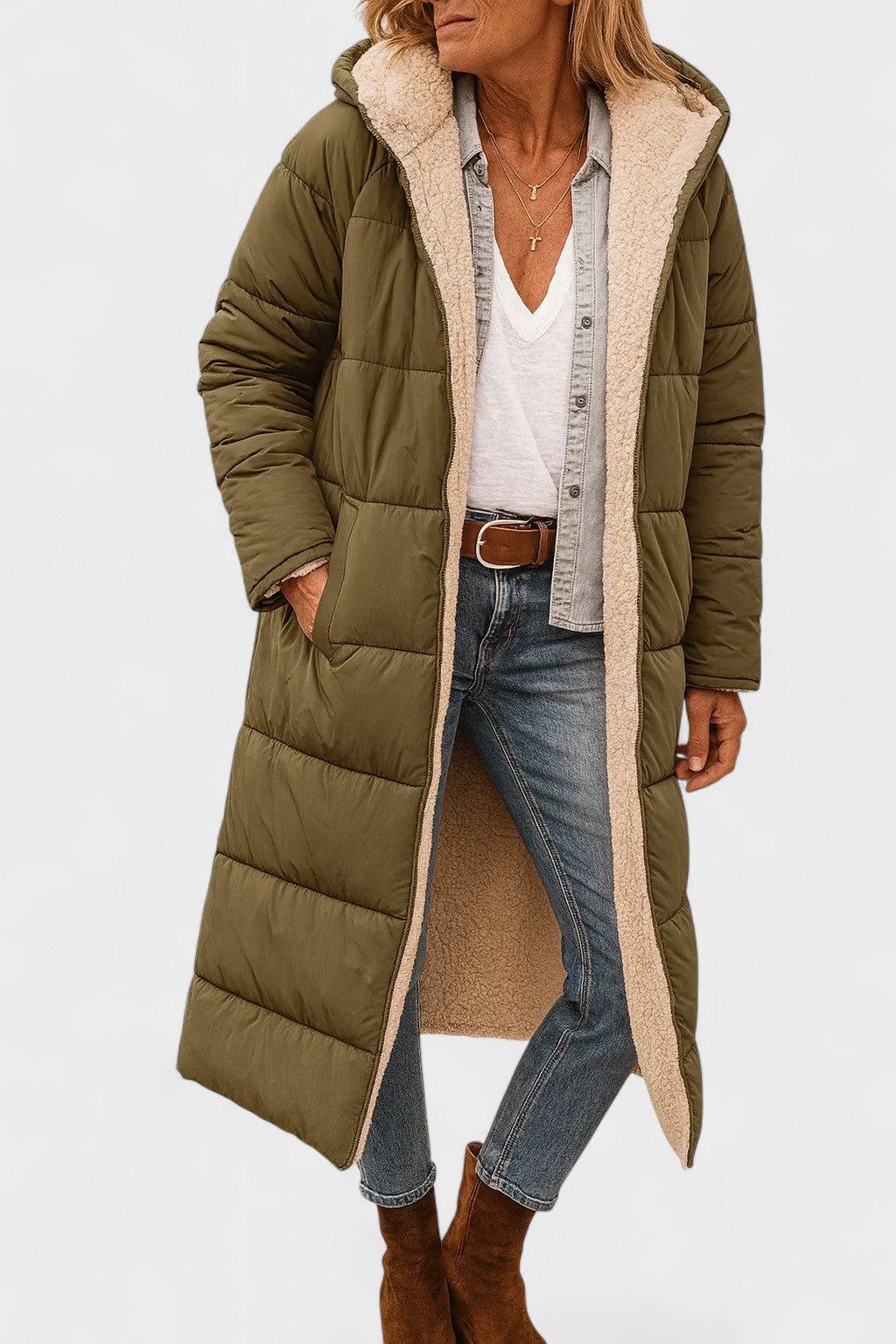 CHAQUETA PREMIUM REVERSIBLE MILLIE™ VELLOR