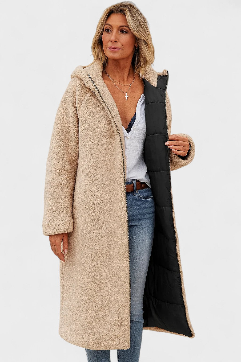 CHAQUETA PREMIUM REVERSIBLE MILLIE™ VELLOR