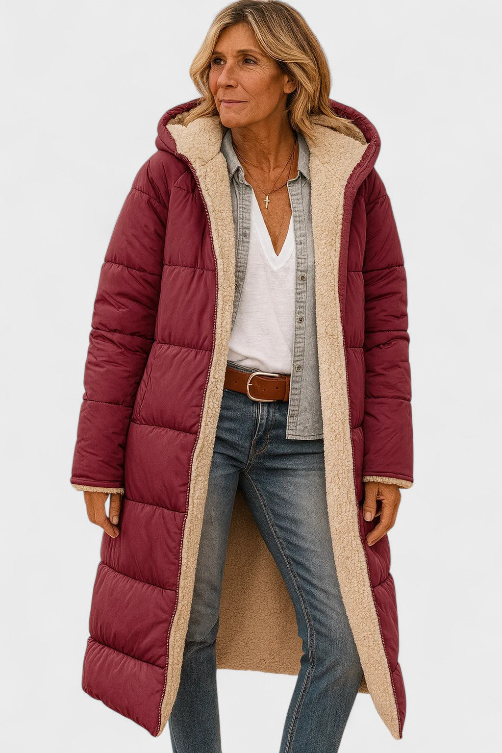 CHAQUETA PREMIUM REVERSIBLE MILLIE™ VELLOR