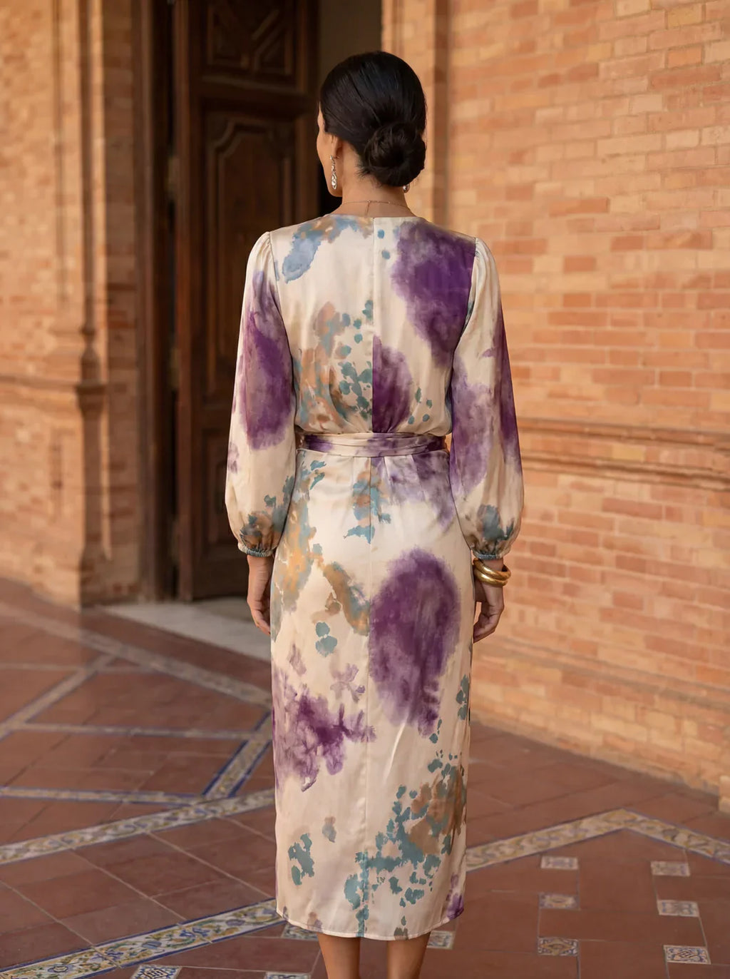 Valeria | Robe fluide élégante à décolleté en V