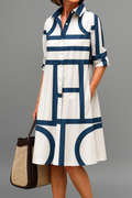 Siena | Robe midi soignée et élégante