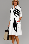 Bella | Robe midi soignée et élégante