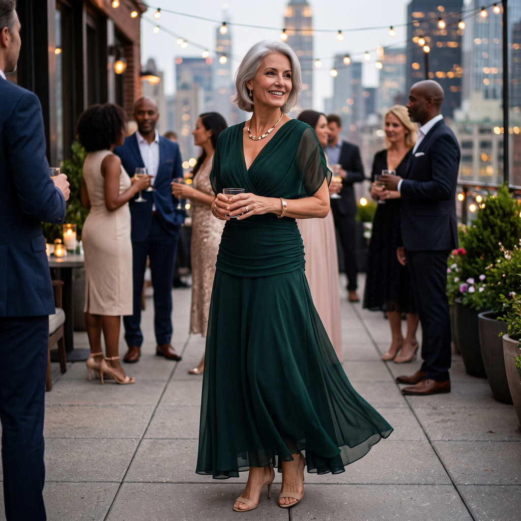 Mikaela | V-Neck Wrap Maxi Dress Maggie & Claire Melbourne